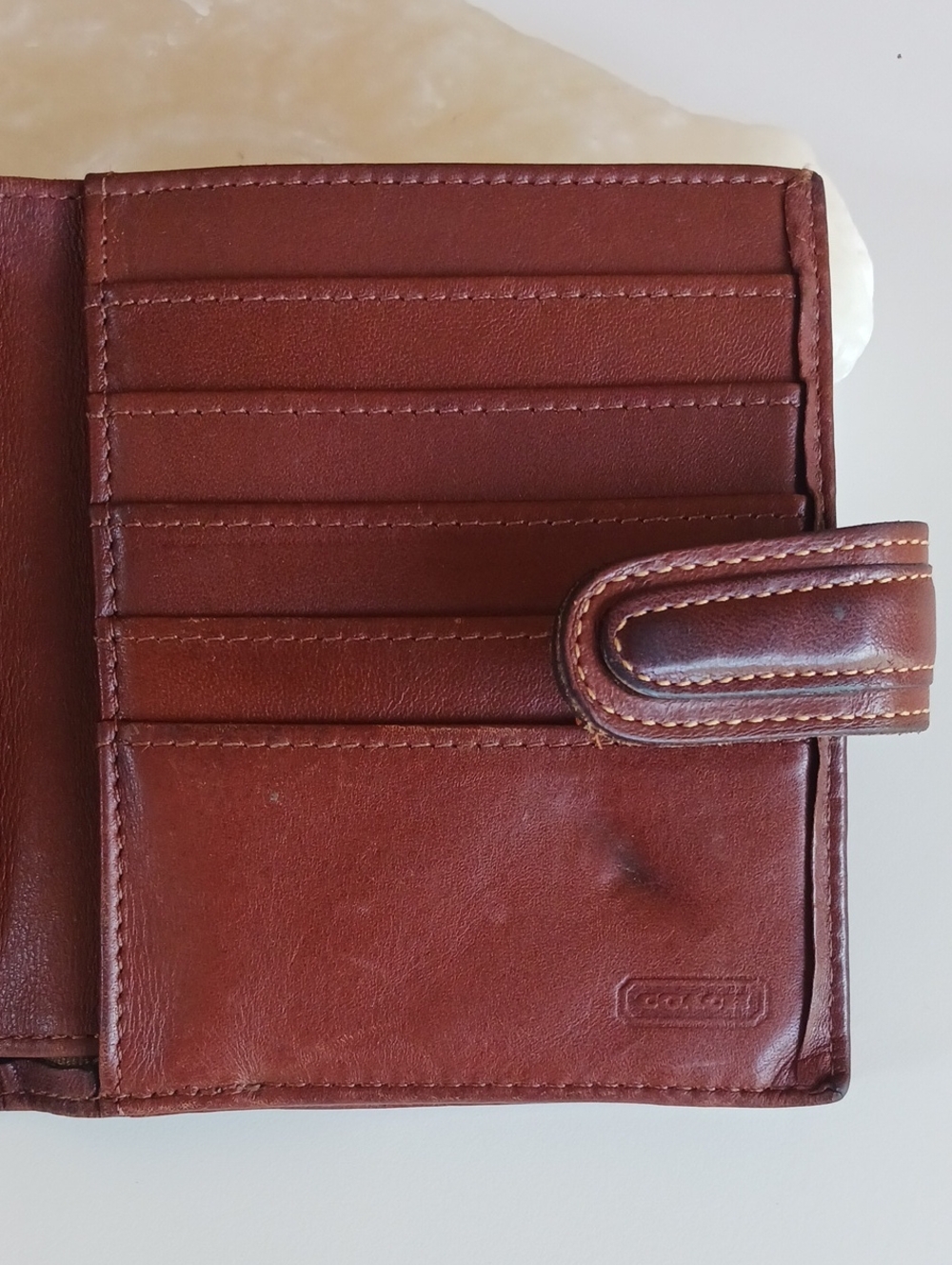 Vintage Coach Sheridan Wallet - Picture 5 of 13